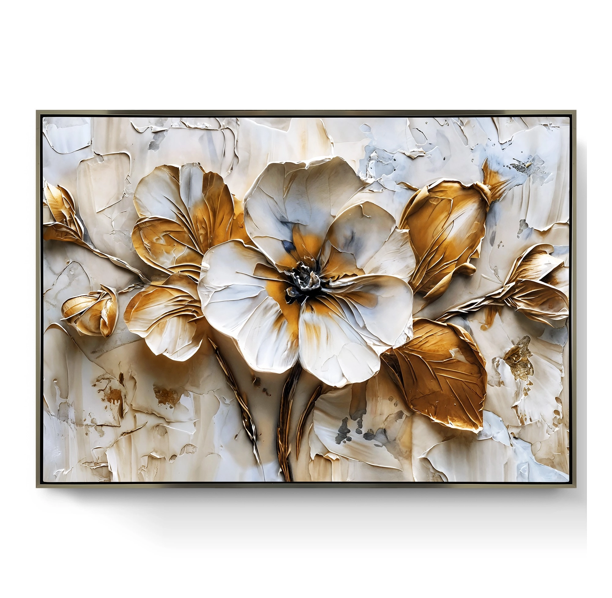 Premium%20Bronz%20Metal%20Çerçeveli%20Çiçek%20Cam%20Tablo