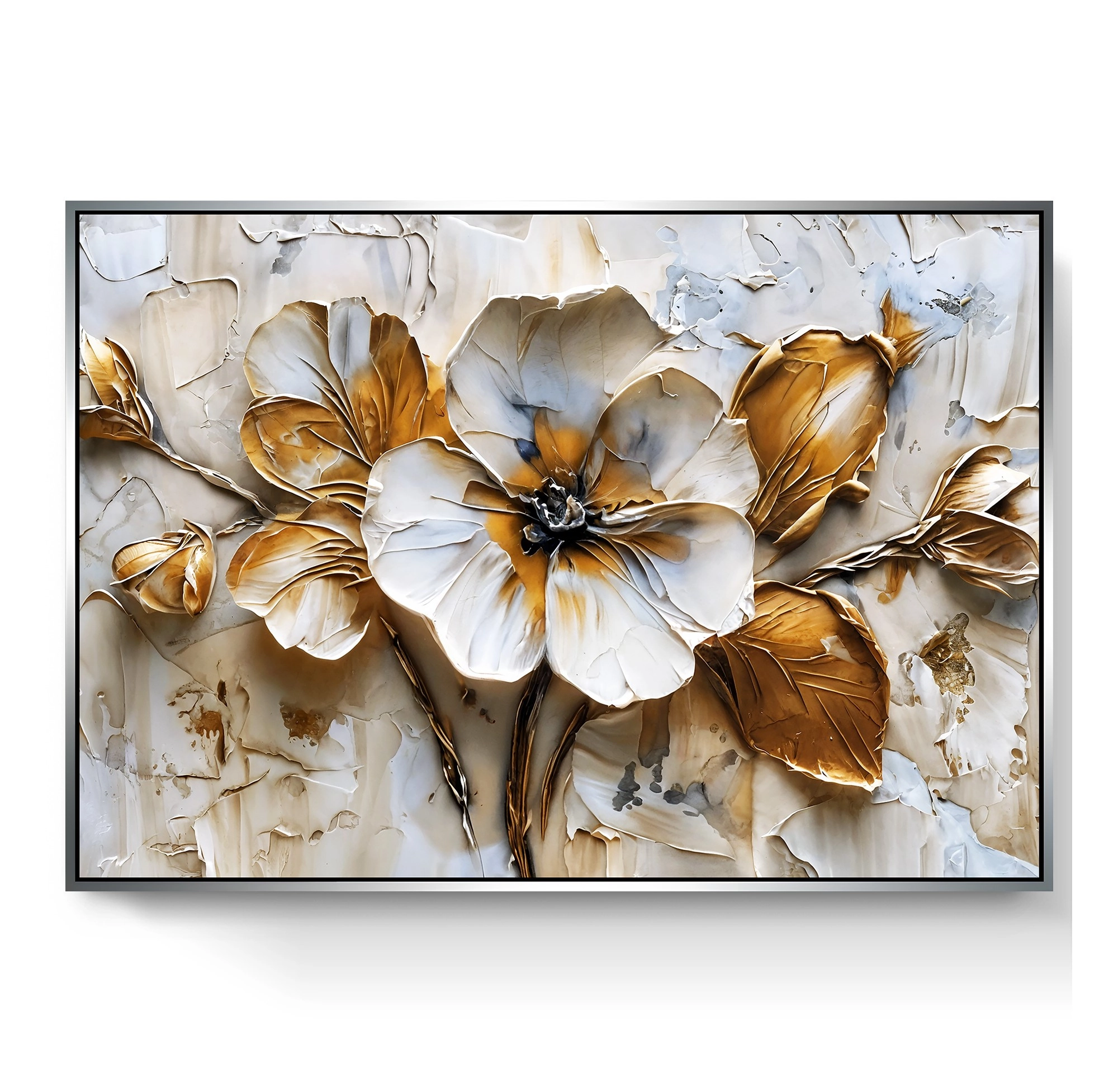 Premium%20Gümüş%20Metal%20Çerçeveli%20Çiçek%20Cam%20Tablo