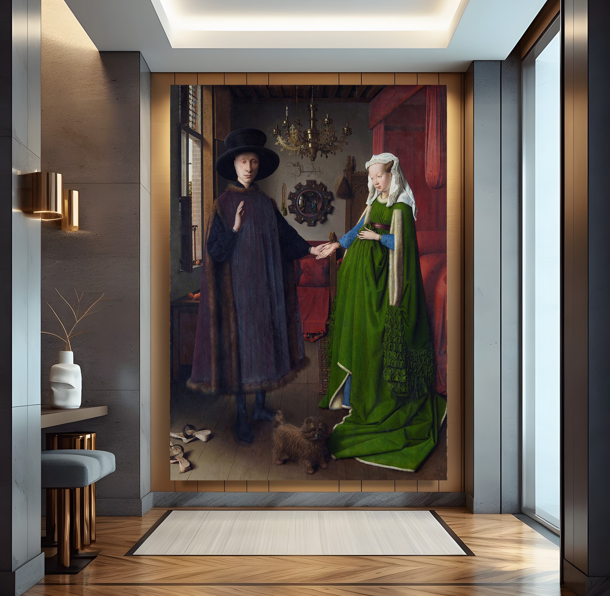 Arnolfini’nin%20Evlenmesi%20-%20Arnolfini%20Portrait%20Kanvas%20Tablo