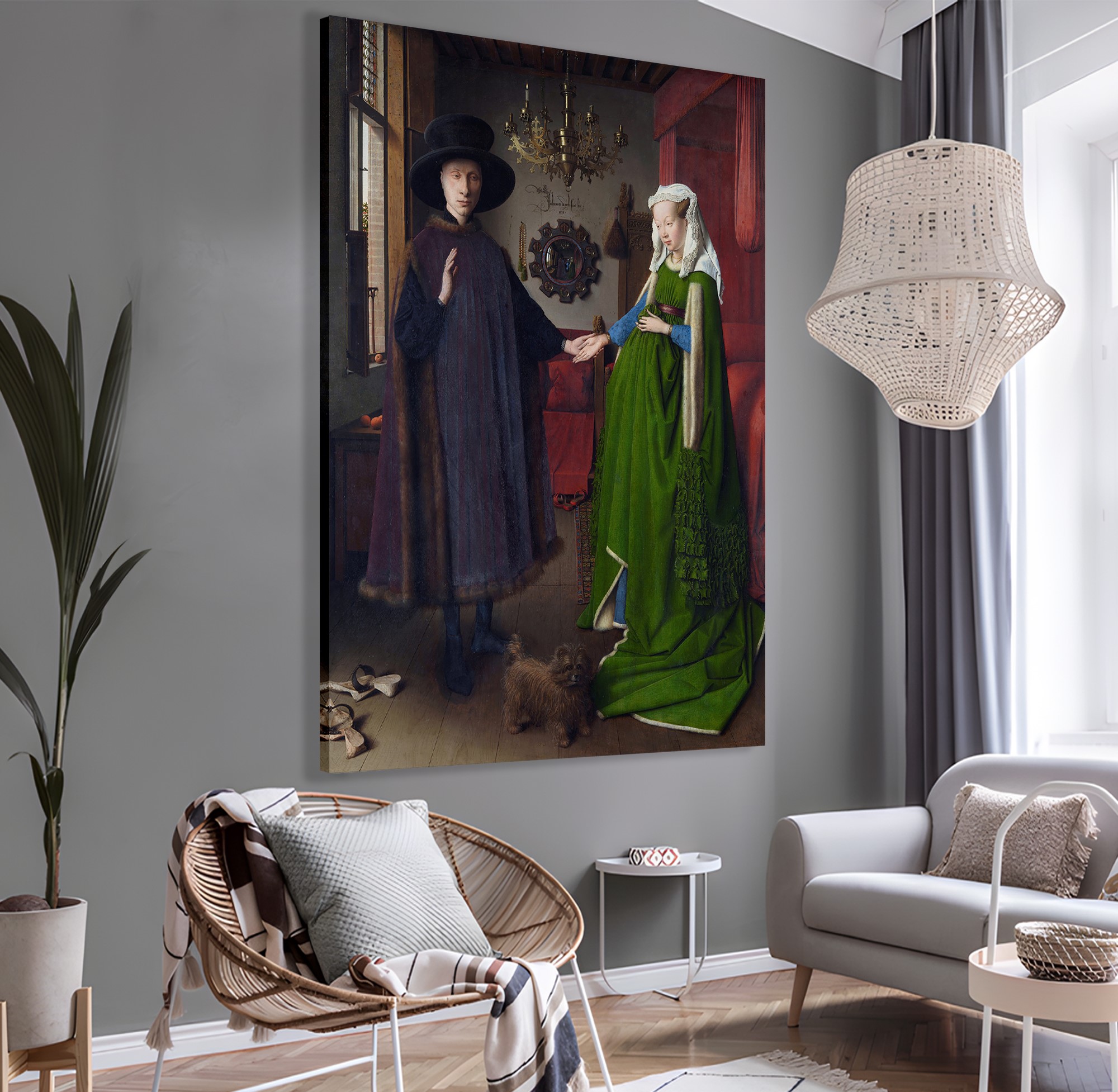 Arnolfini’nin%20Evlenmesi%20-%20Arnolfini%20Portrait%20Kanvas%20Tablo
