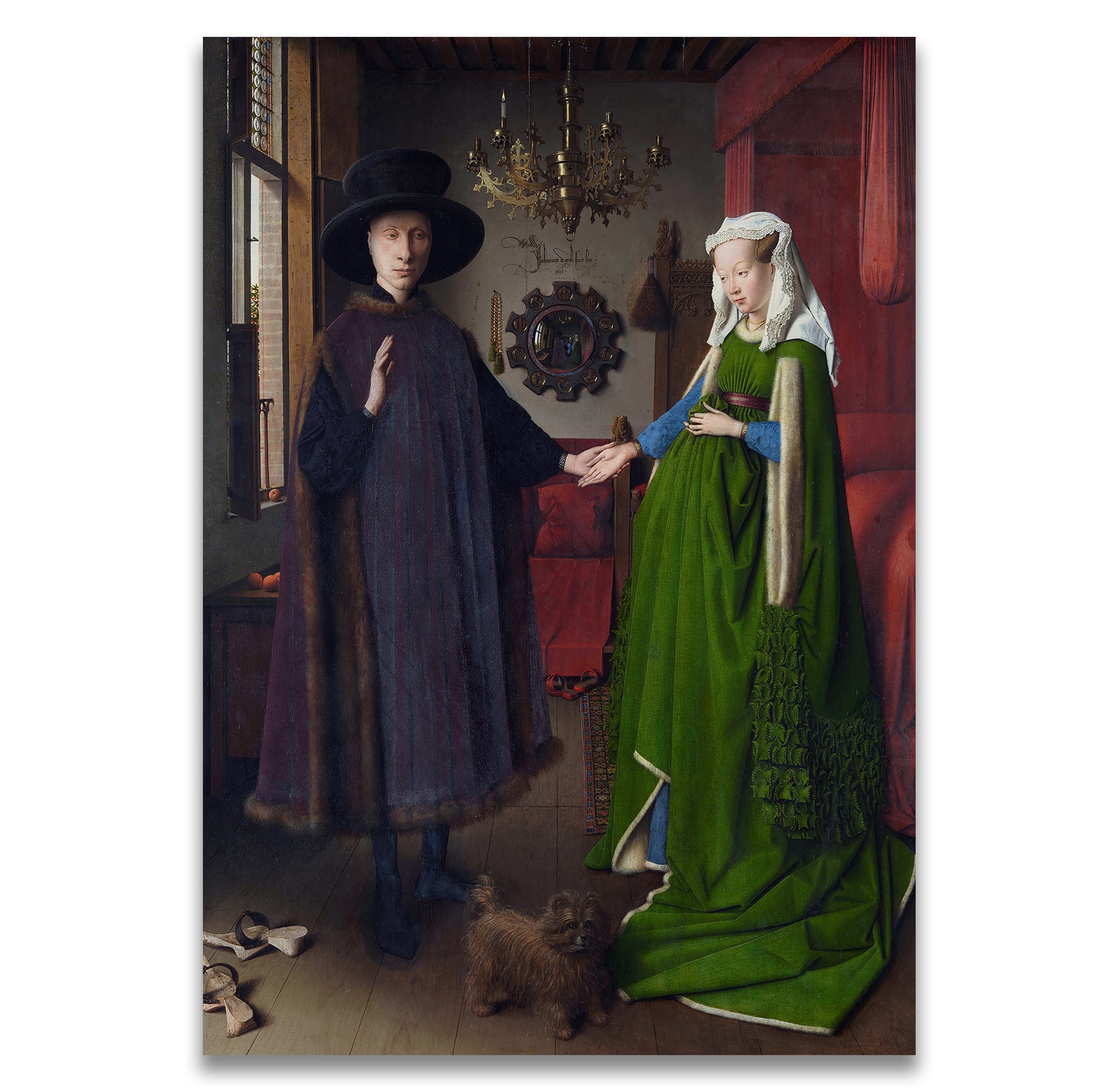 Arnolfini’nin%20Evlenmesi%20-%20Arnolfini%20Portrait%20Kanvas%20Tablo