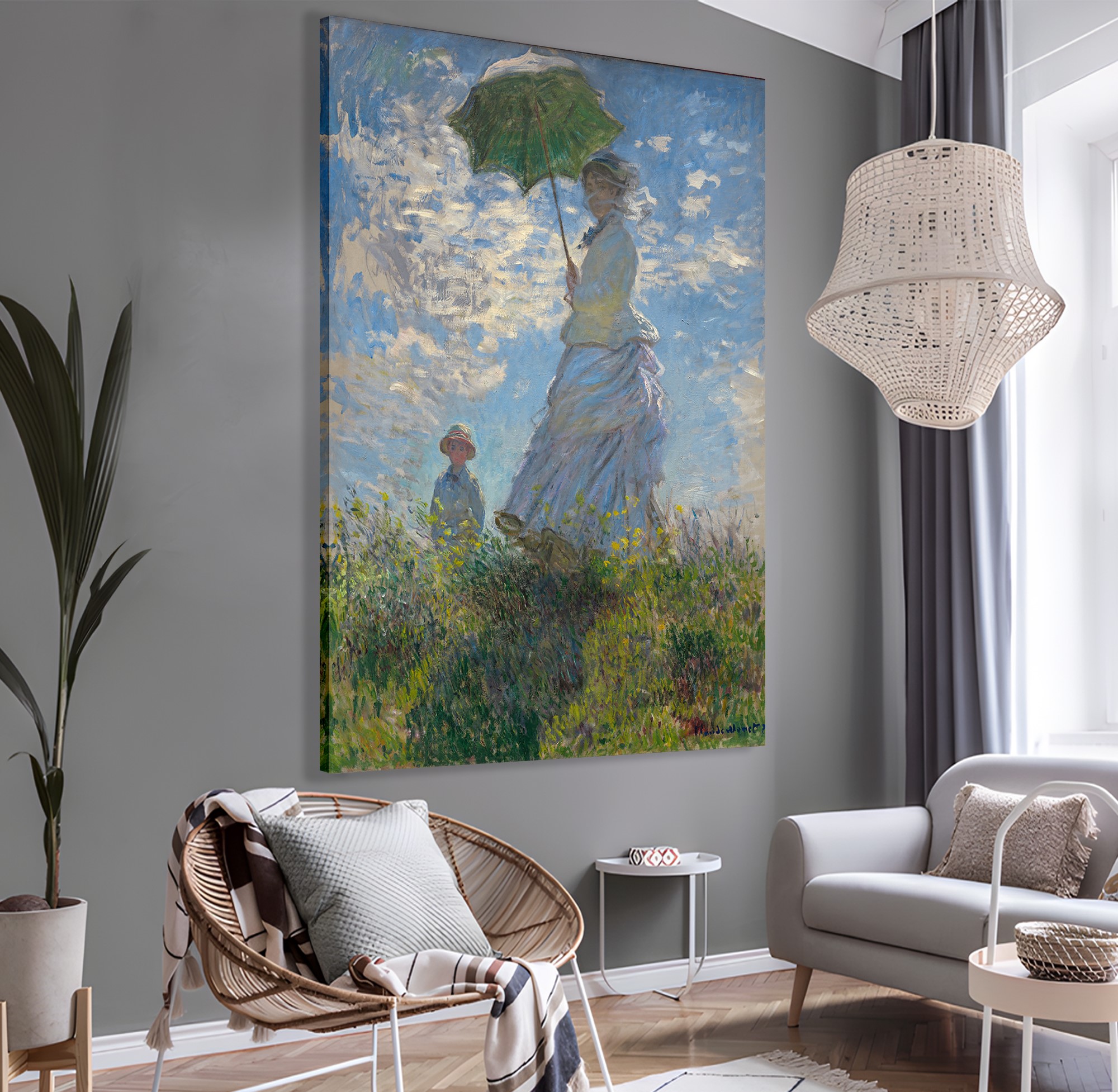 Woman%20with%20a%20Parasol%20-%20Şemsiyeli%20Kadın%20Kanvas%20Tablo
