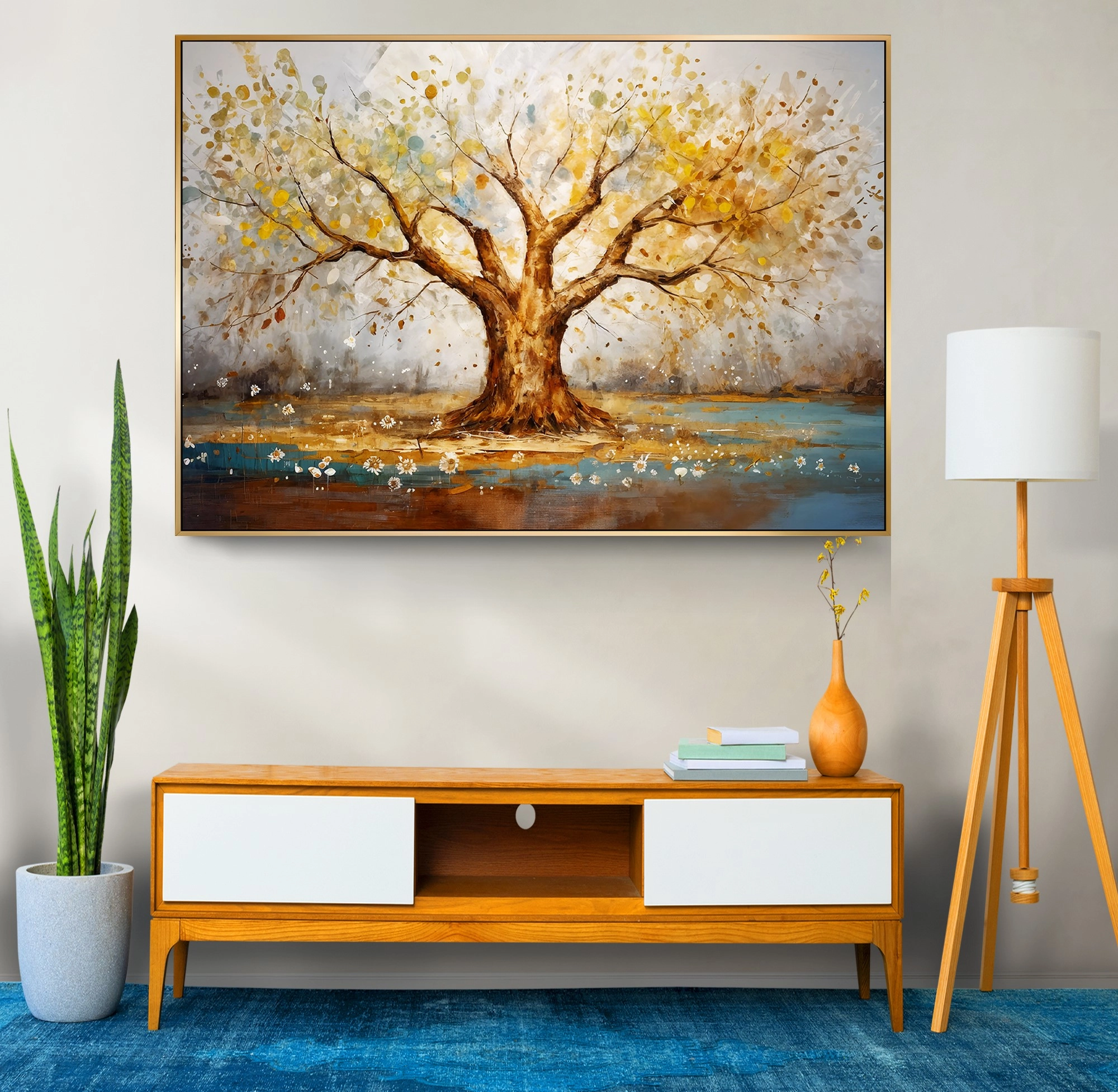 Premium%20Gold%20Metal%20Çerçeveli%20Ağaç%20Cam%20Tablo