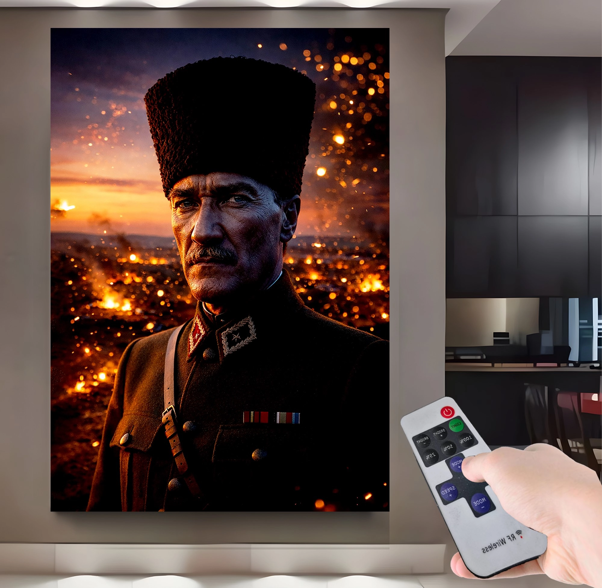 Led%20Işıklı%20Uzaktan%20Kumandalı%20Atatürk%20Kanvas%20Tablo