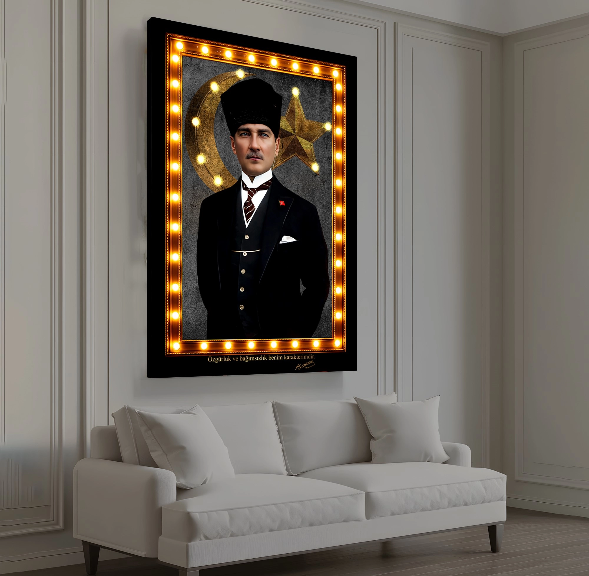 Led%20Işıklı%20Uzaktan%20Kumandalı%20Atatürk%20Kanvas%20Tablo