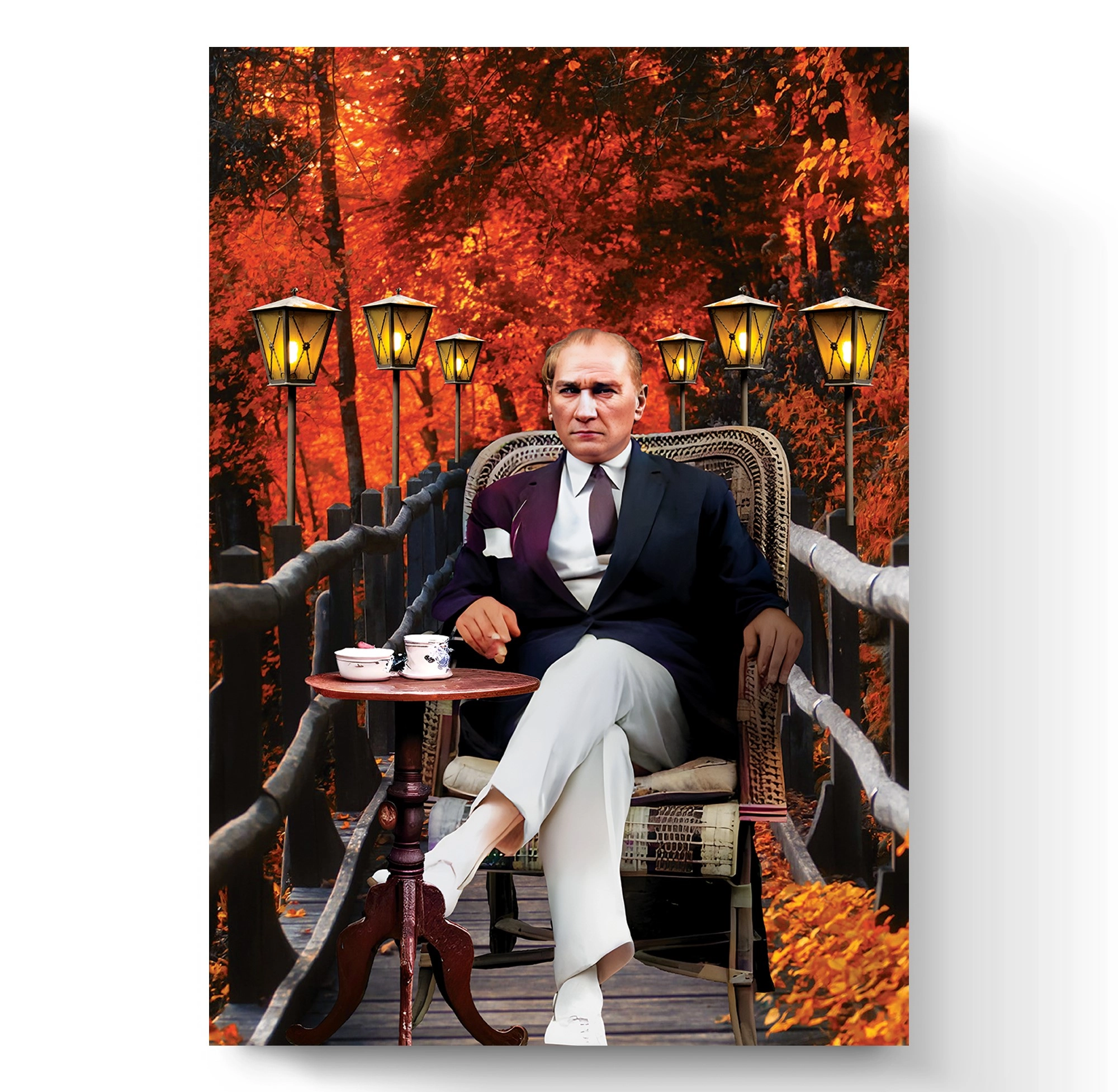 Led%20Işıklı%20Atatürk%20Kanvas%20Tablo