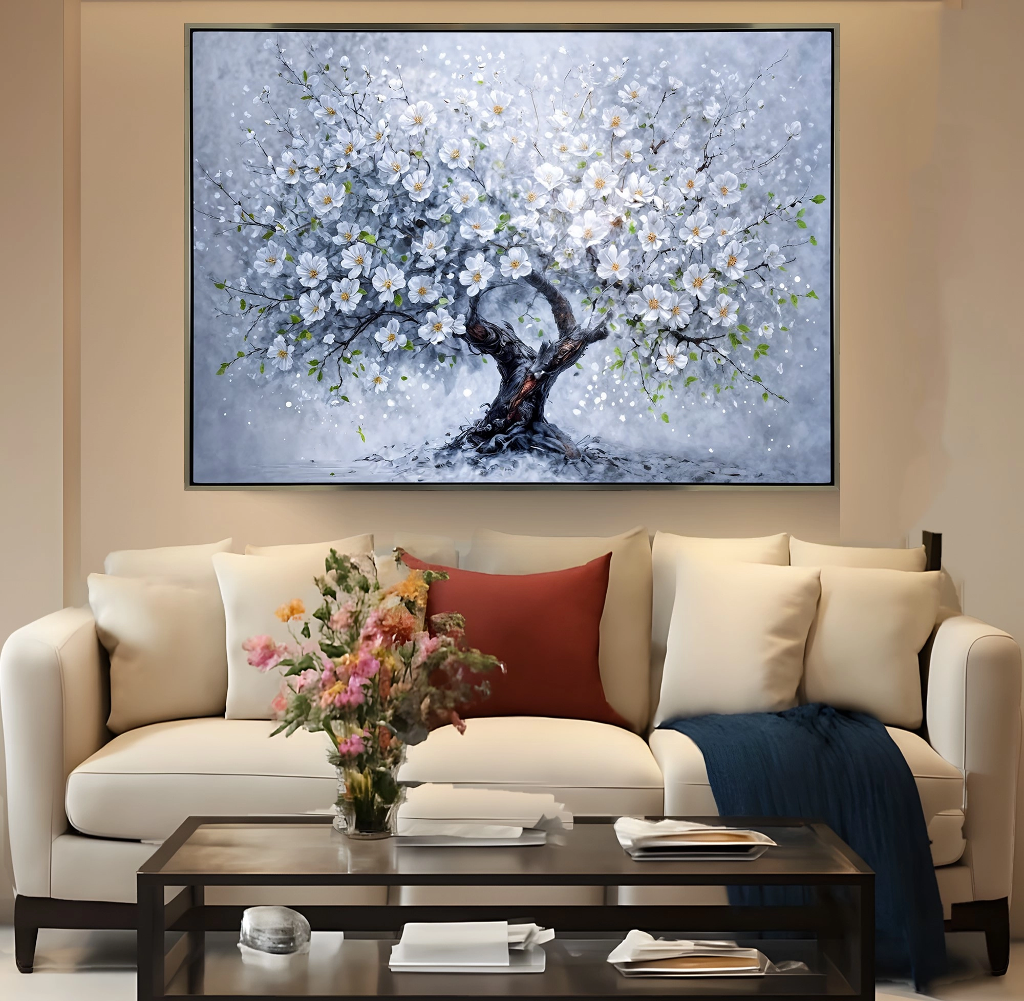 Premium%20Bronz%20Metal%20Çerçeveli%20Ağaç%20Cam%20Tablo