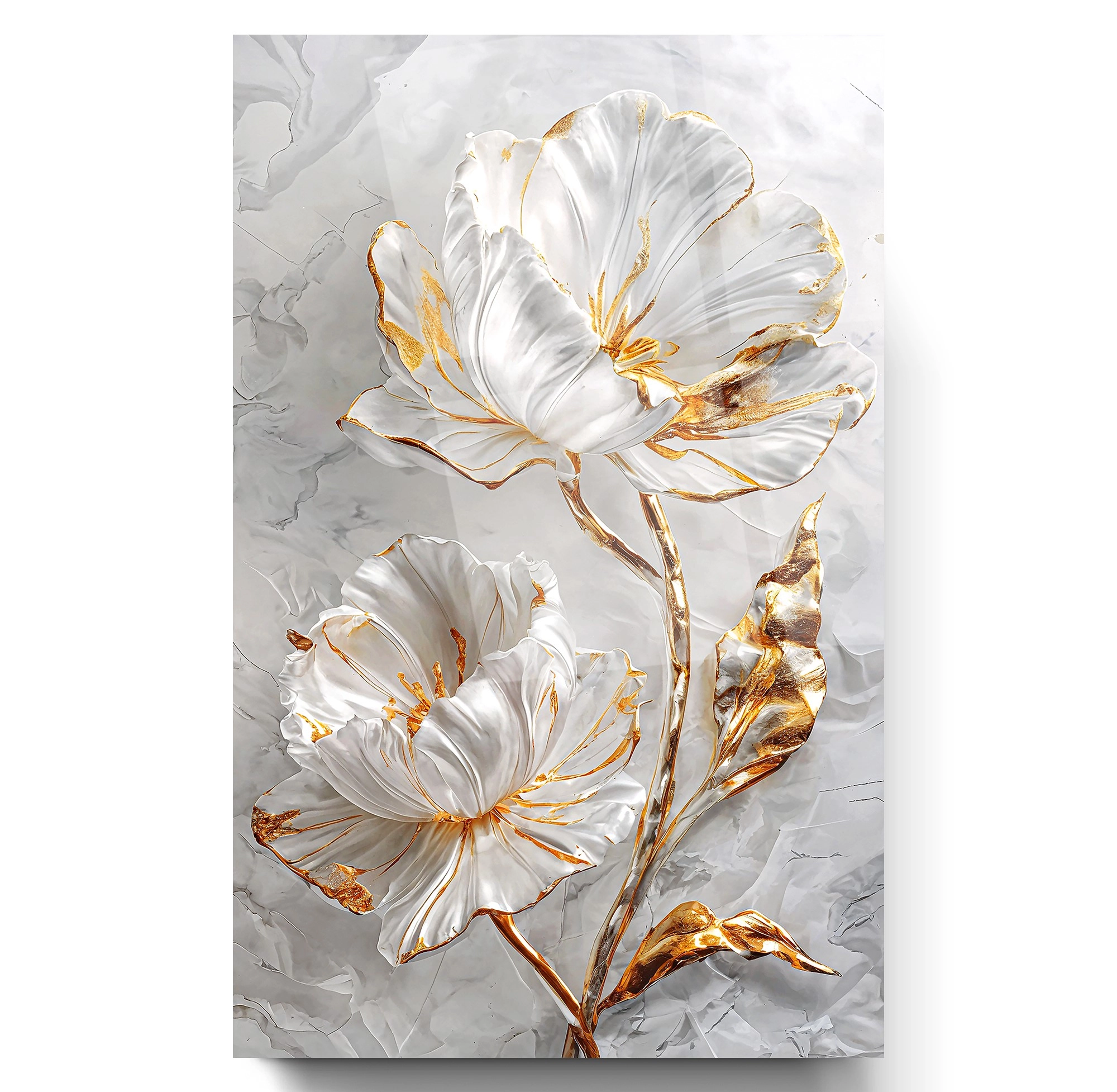 Beyaz%20Çiçek%20Cam%20Tablo