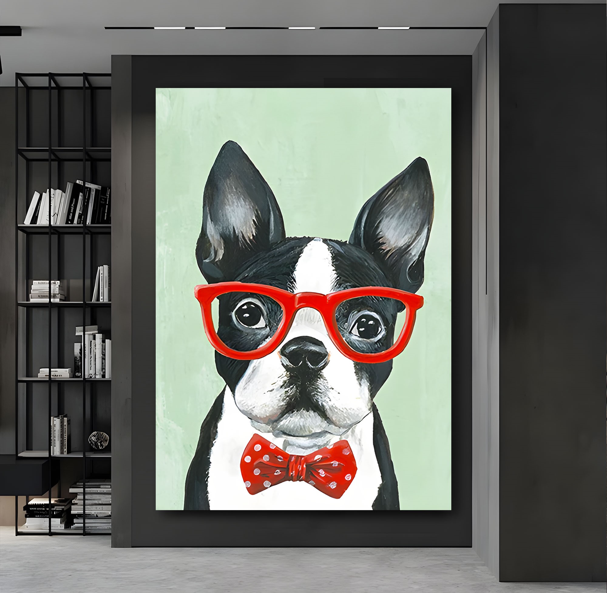 Sevimli%20Köpek%20Kanvas%20Tablo