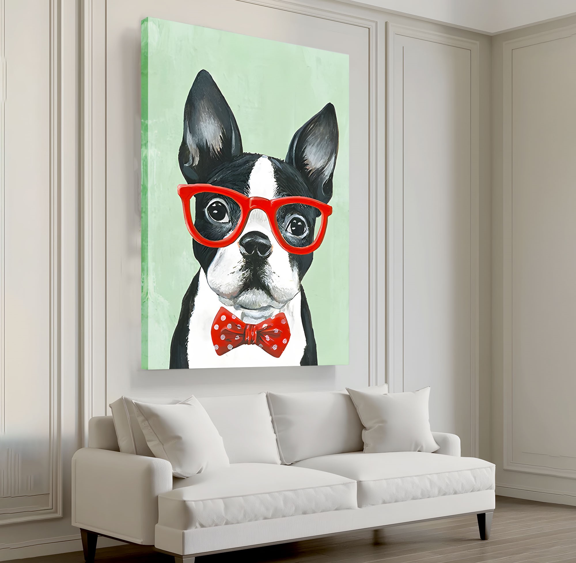 Sevimli%20Köpek%20Kanvas%20Tablo