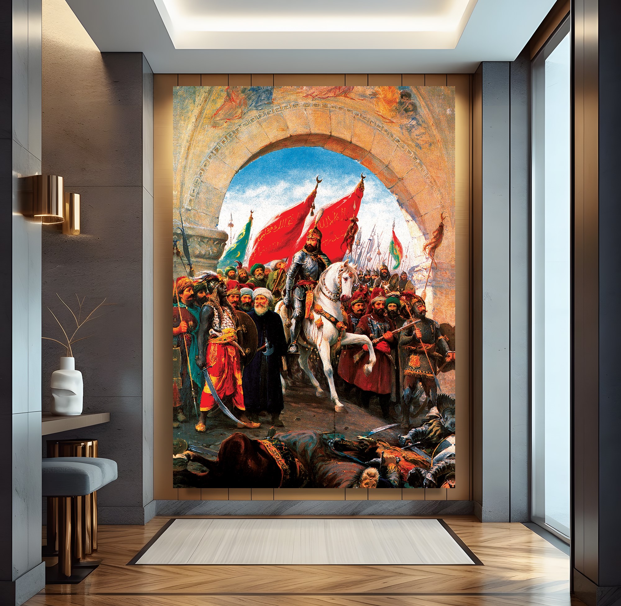 Fatih’in%20İstanbul’a%20Girişi%20Kanvas%20Tablo