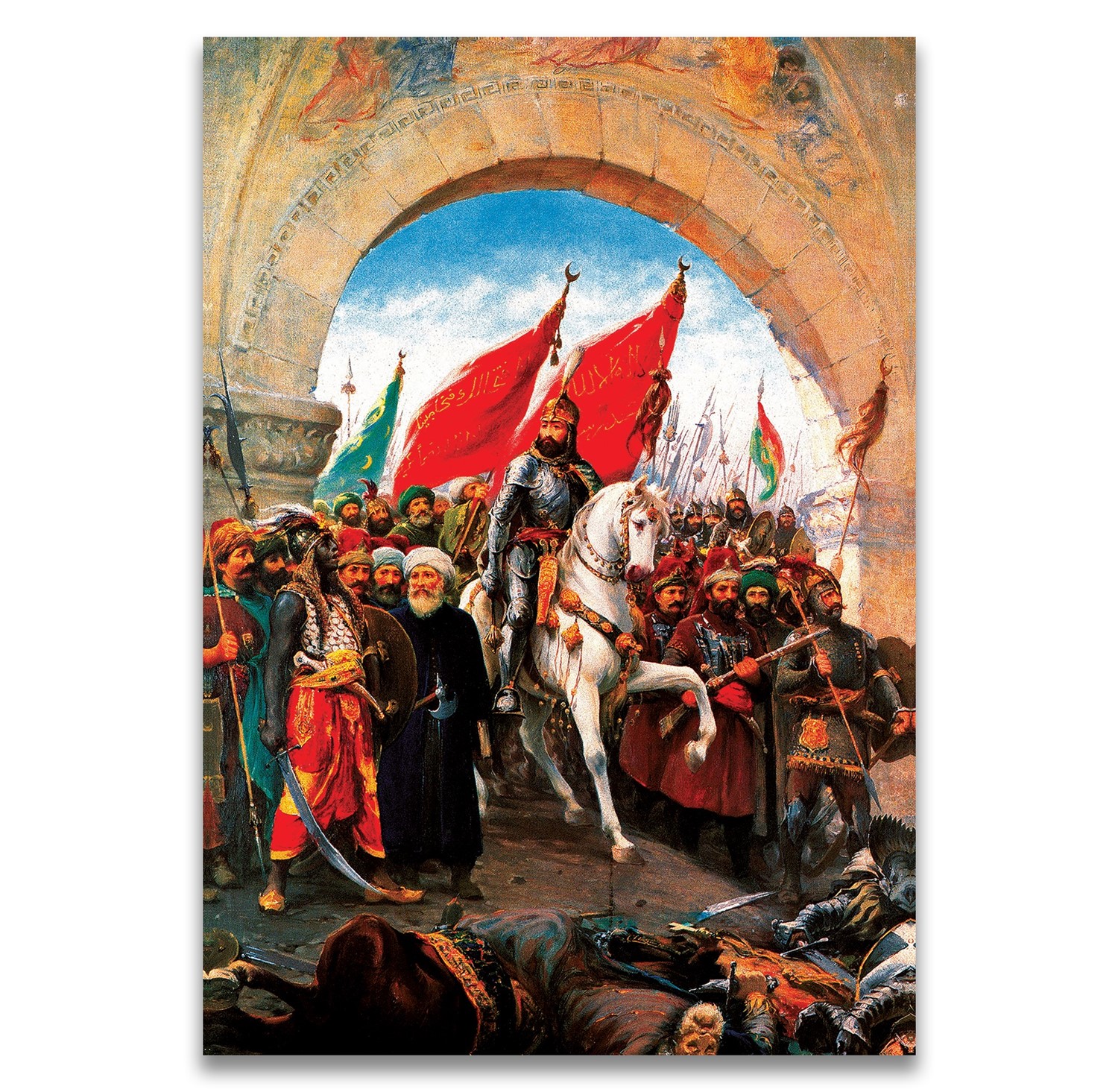 Fatih’in%20İstanbul’a%20Girişi%20Kanvas%20Tablo