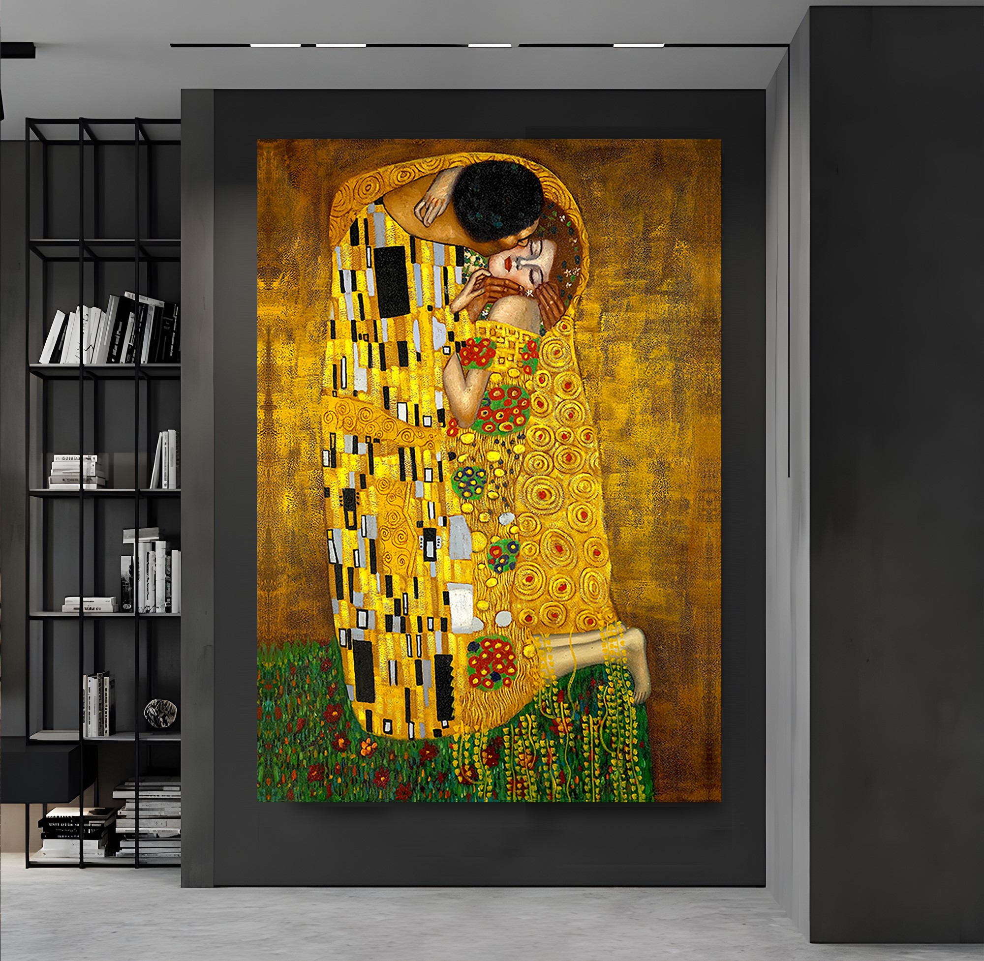 Gustav%20Klimt%20-%20The%20Kiss%201907%20Kanvas%20Tablo