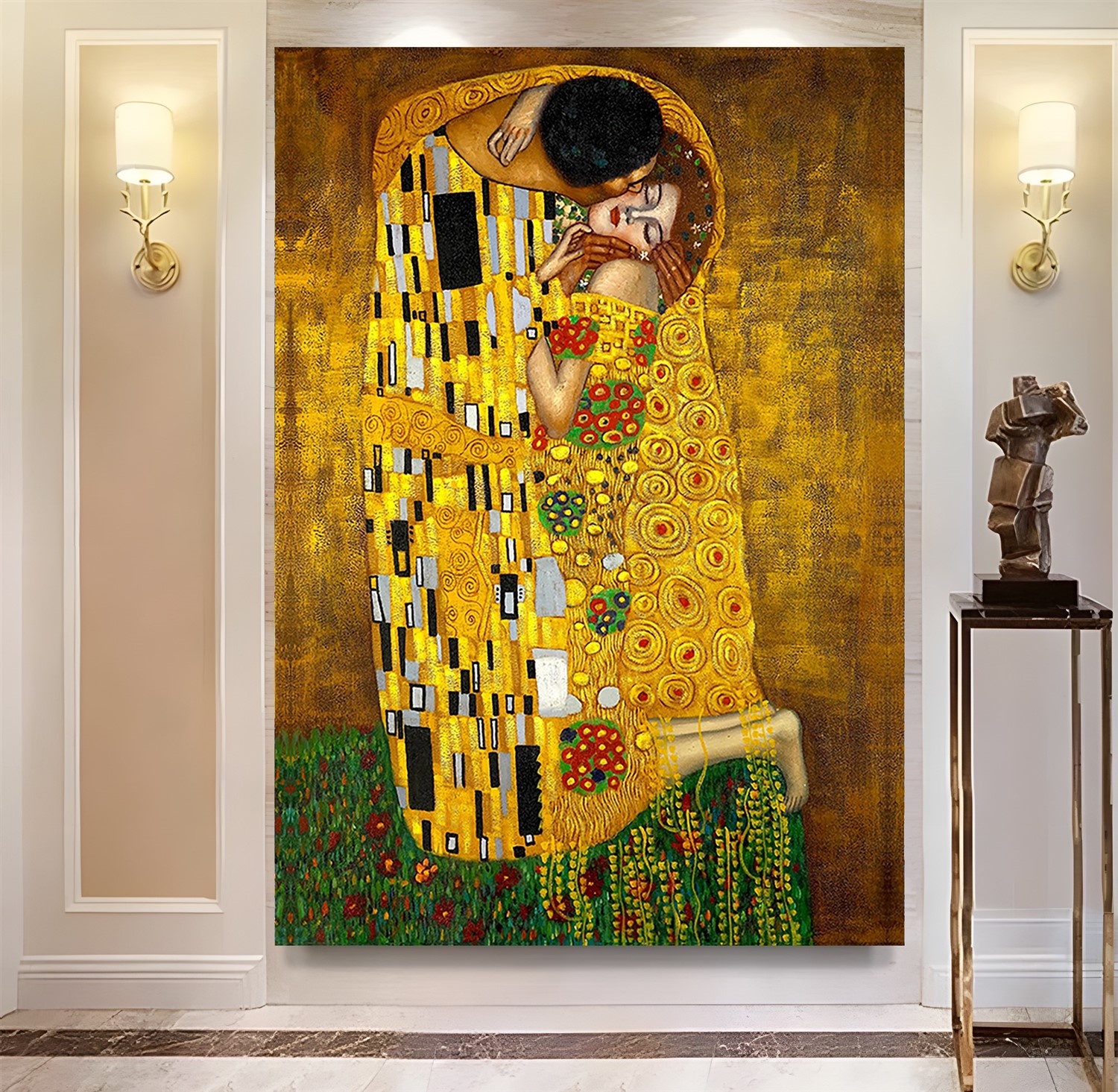 Gustav%20Klimt%20-%20The%20Kiss%201907%20Kanvas%20Tablo
