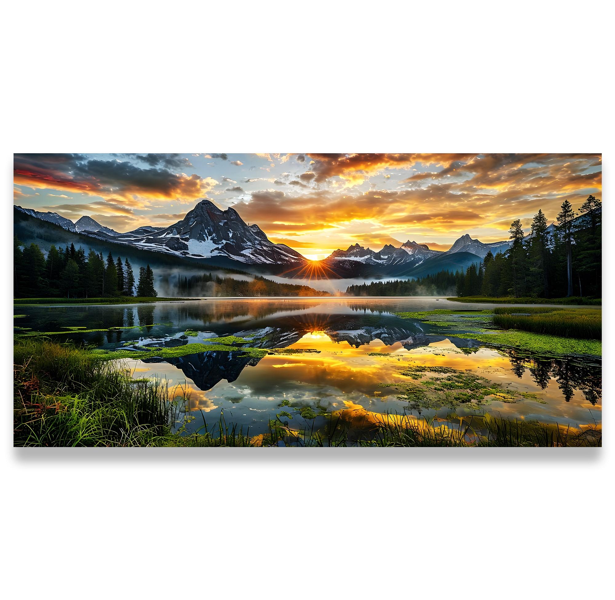 Gün%20Batımı%20Panoramik%20Kanvas%20Tablo