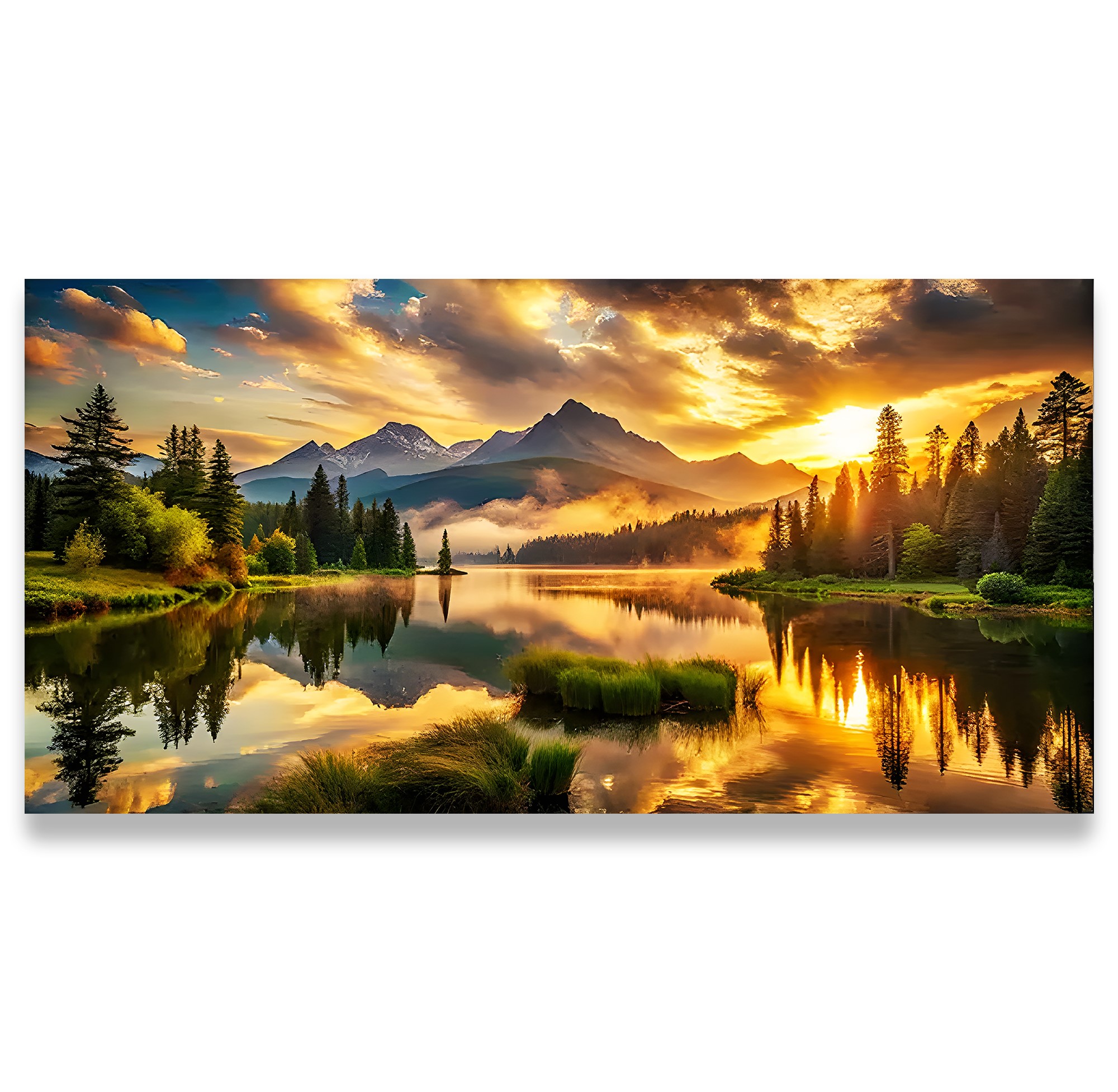 Gün%20Batımı%20Panoramik%20Kanvas%20Tablo