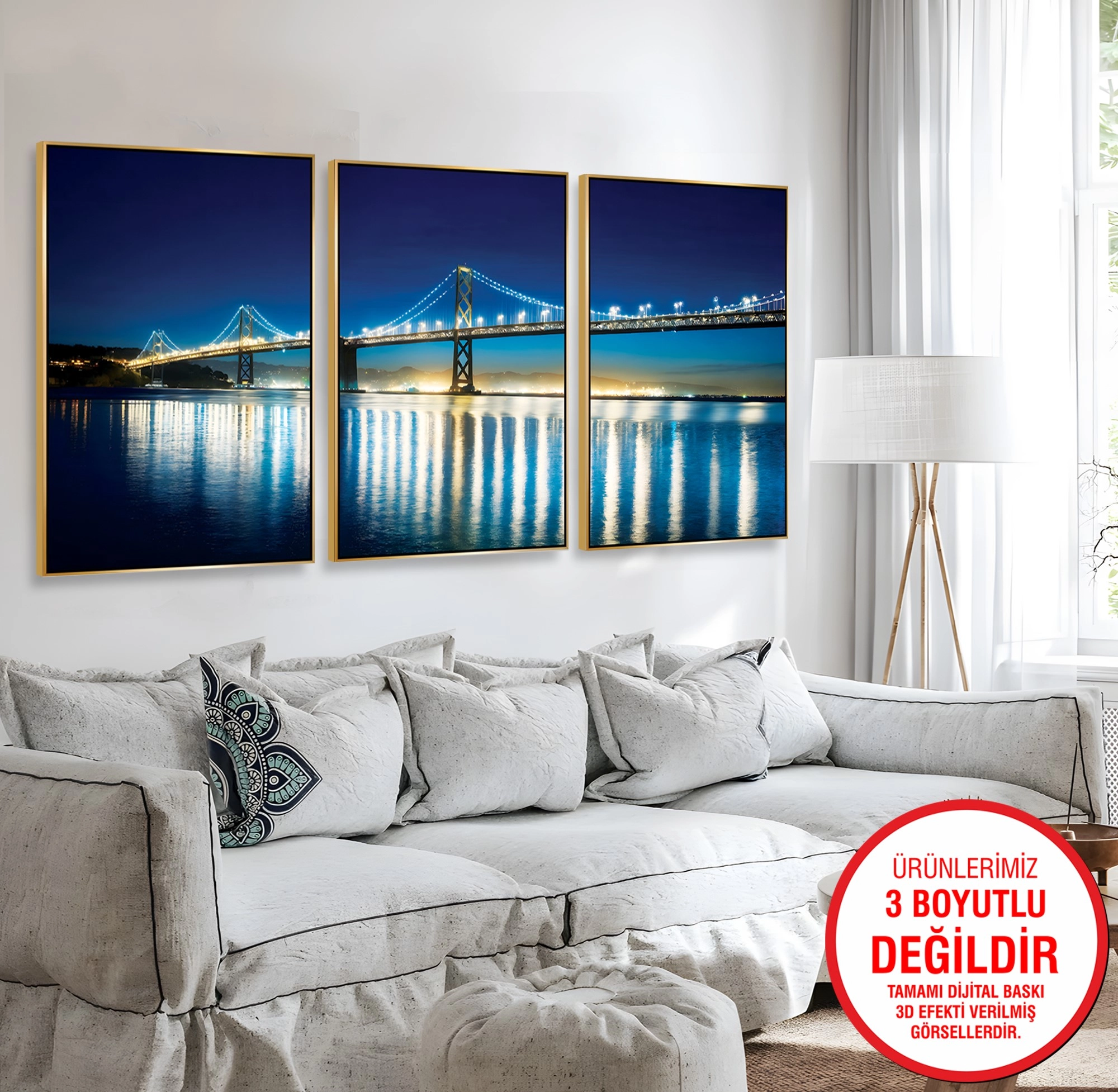 Gold%20Metal%20Çerçeveli%20Köprü%203’lü%20Kanvas%20Tablo%20Seti