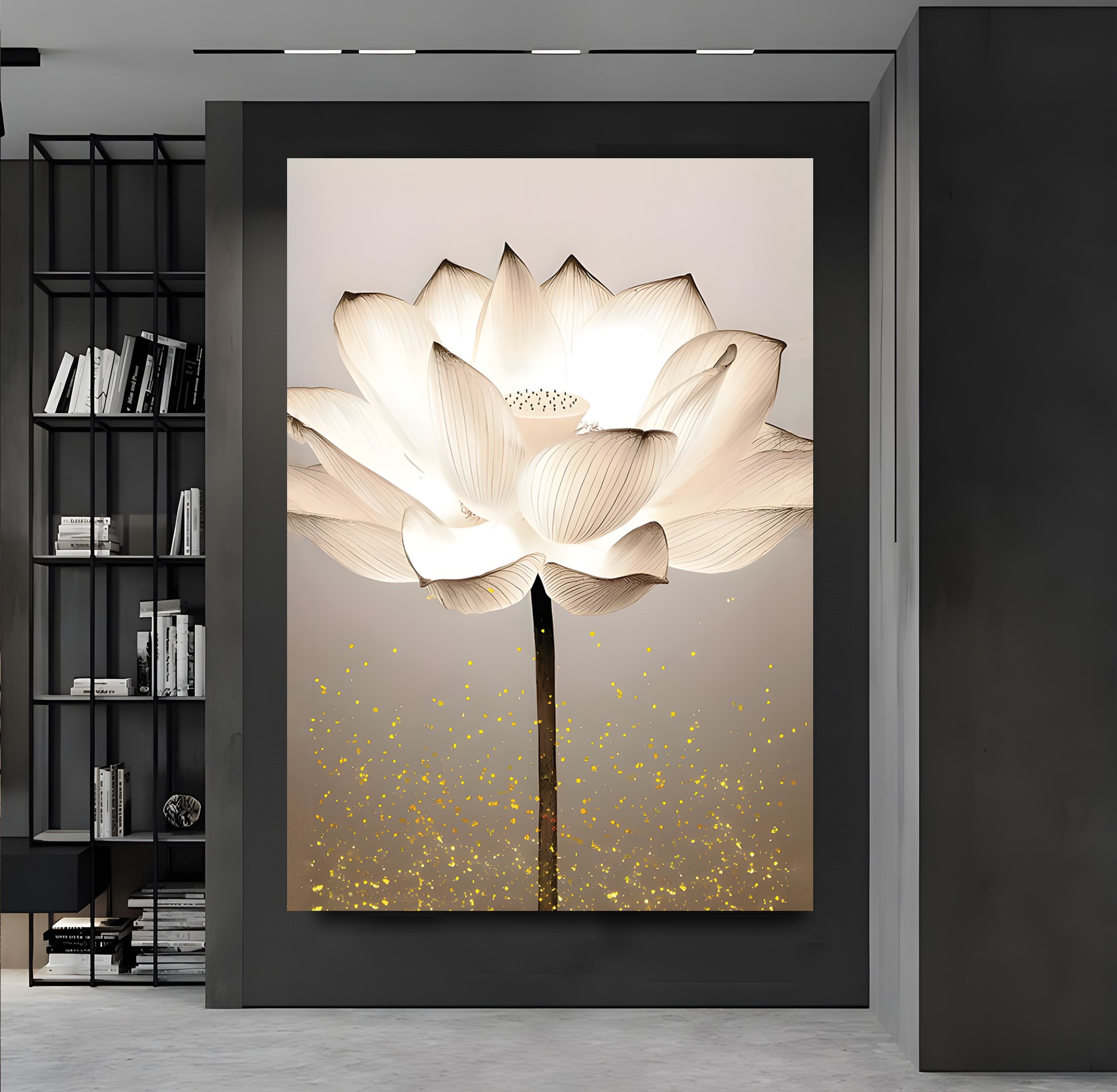 Lotus%20Çiçeği%20Kanvas%20Tablo