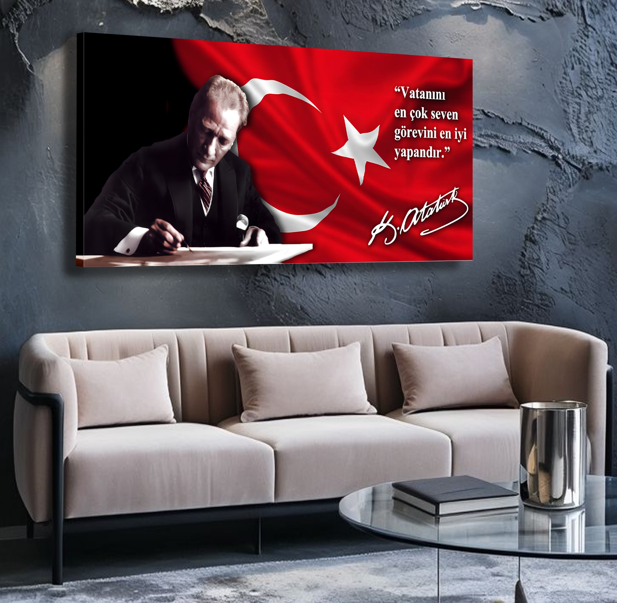 Mustafa%20Kemal%20Atatürk%20Panoramik%20Kanvas%20Tablo