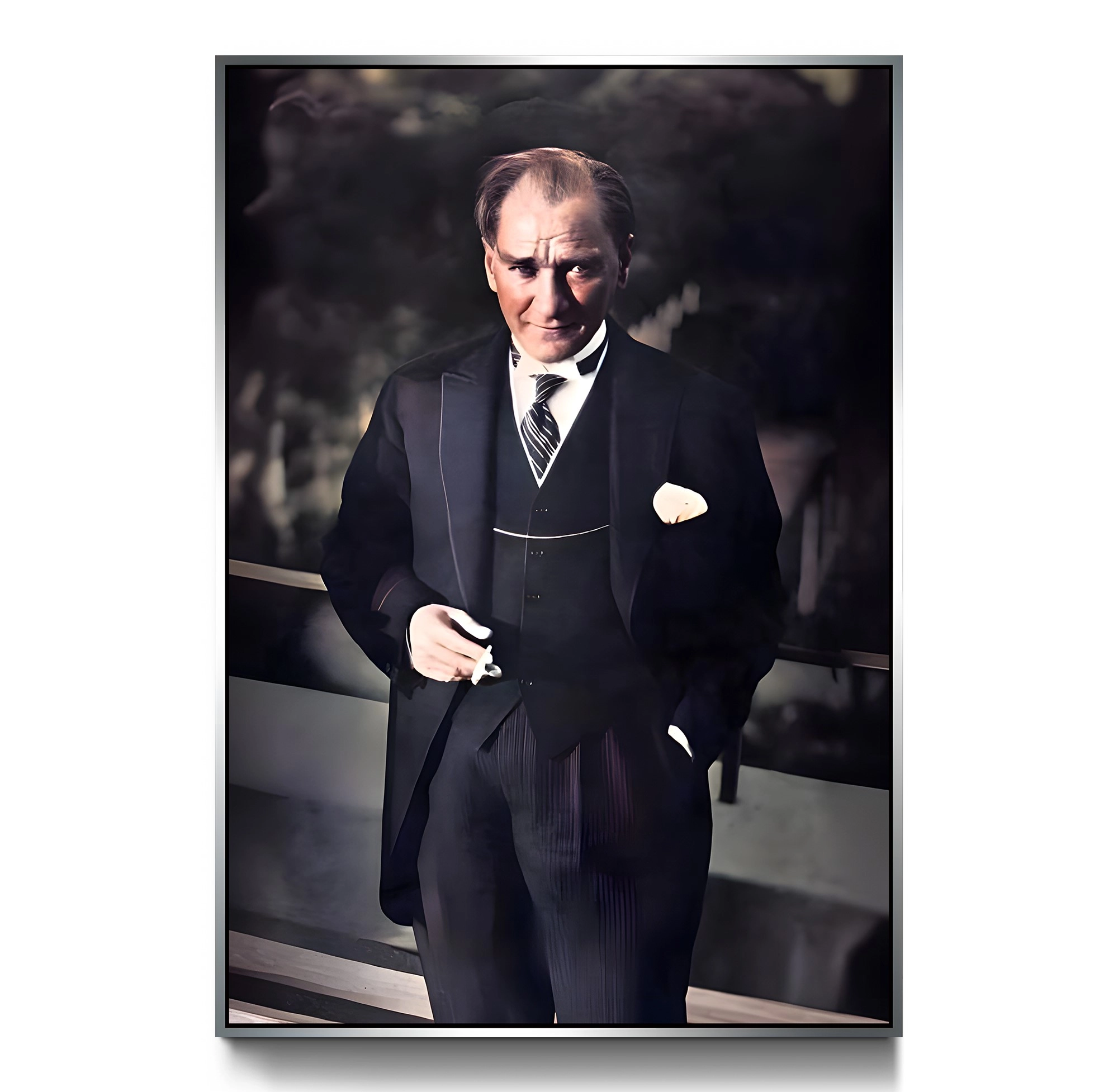 Metal%20Çerçeveli%20Mustafa%20Kemal%20Atatürk%20Kanvas%20Tablo