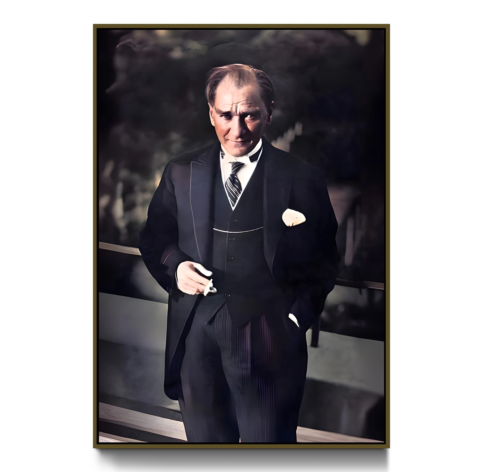 Metal%20Çerçeveli%20Mustafa%20Kemal%20Atatürk%20Kanvas%20Tablo