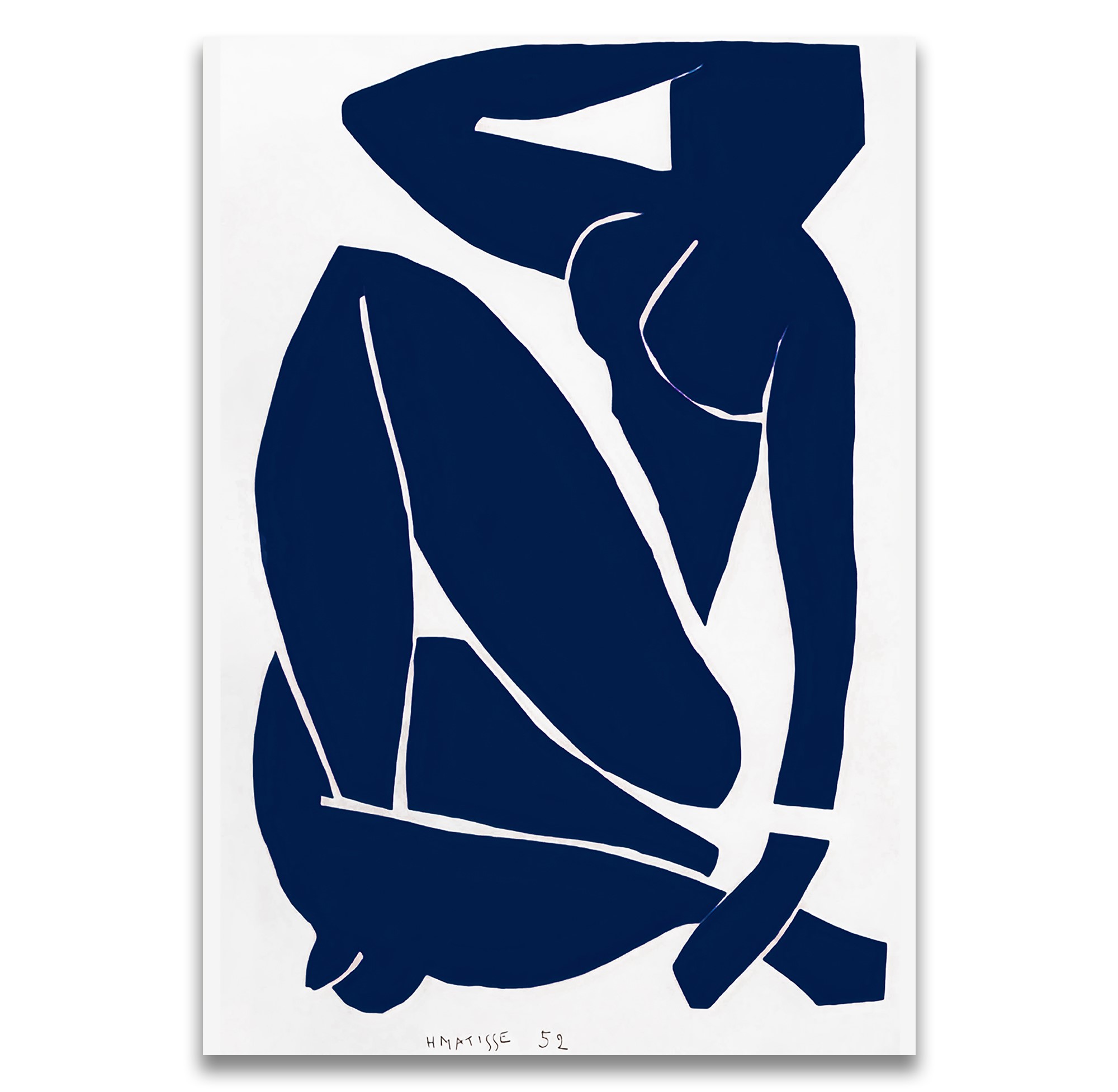 Nu%20Bleu%20III%20-%201952%20Henri%20Matisse%20Kanvas%20Tablo