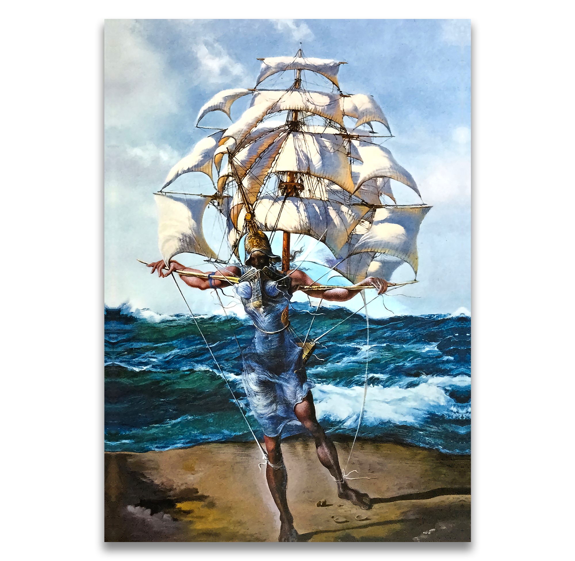 Salvador%20Dali%20-%20The%20Ship%20(1942)%20Kanvas%20Tablo
