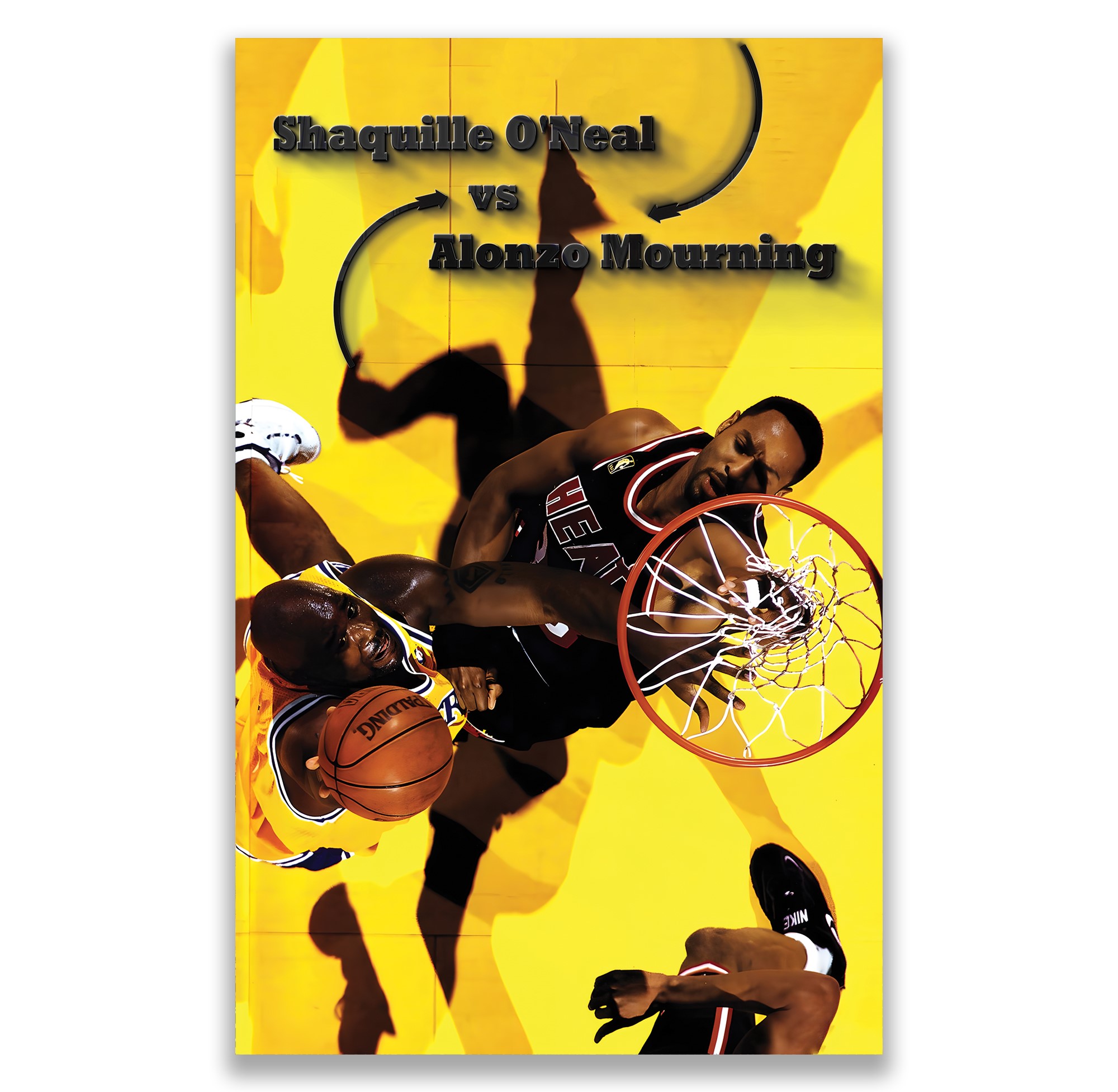 Shaquille%20O’Neal%20vs%20Alonzo%20Mourning%20Kanvas%20Tablo