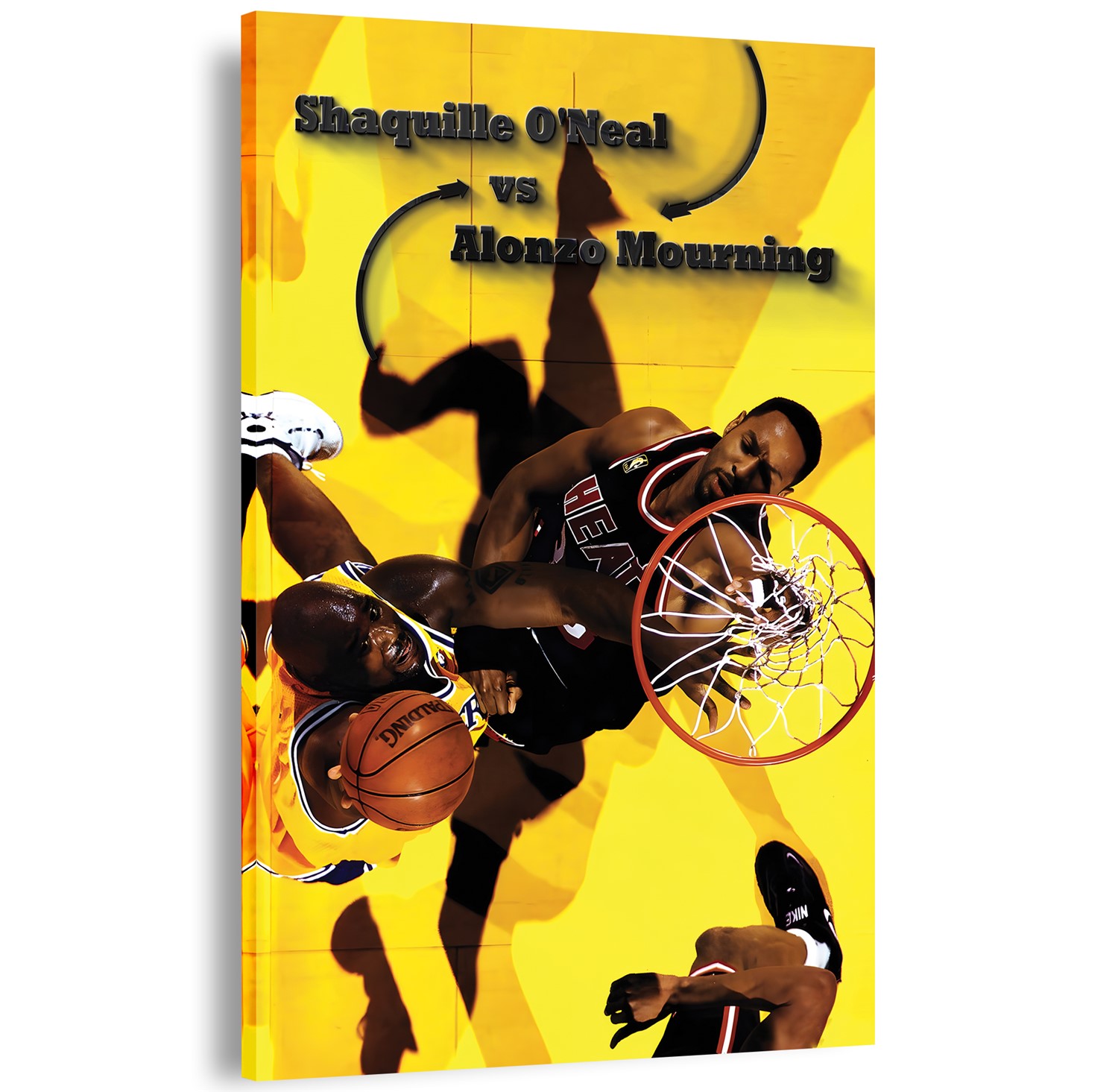 Shaquille%20O’Neal%20vs%20Alonzo%20Mourning%20Kanvas%20Tablo