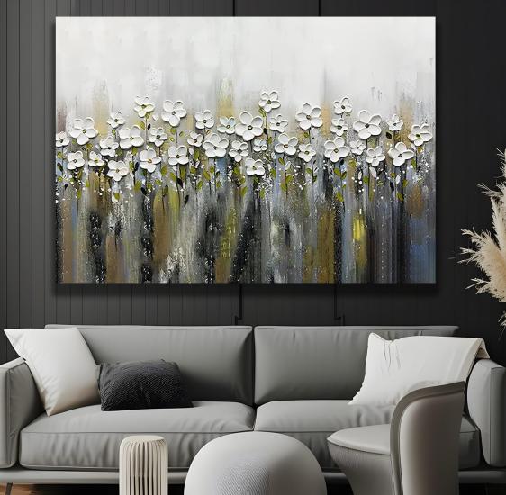 Papatya Kanvas Tablo