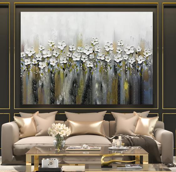 Papatya Kanvas Tablo