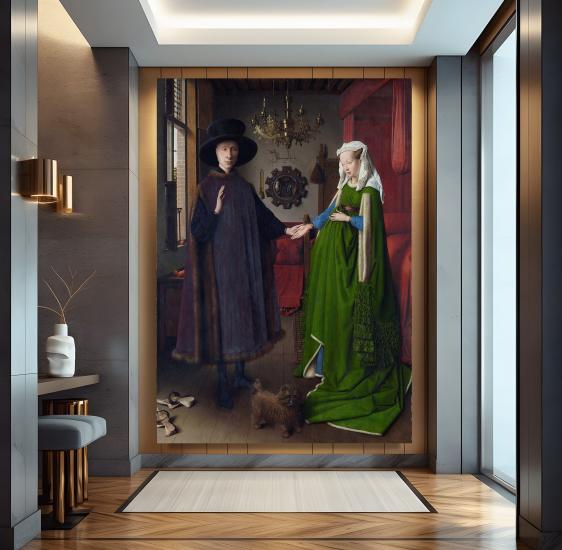 Arnolfini’nin Evlenmesi Kanvas Tablo