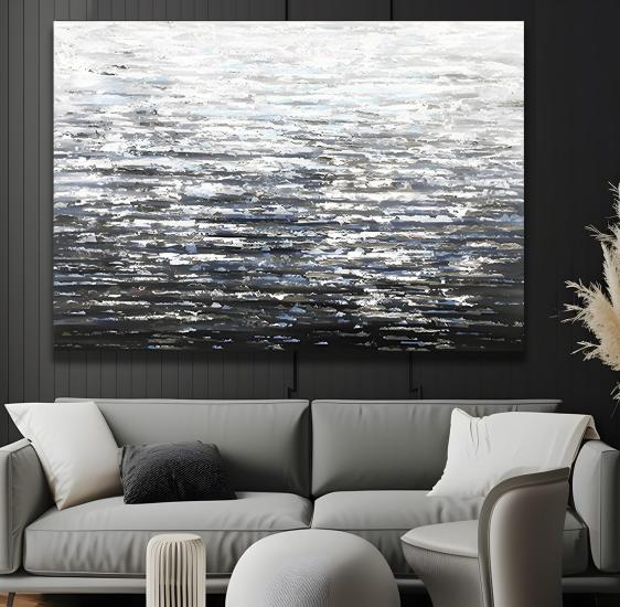 Soyut Desen Kanvas Tablo