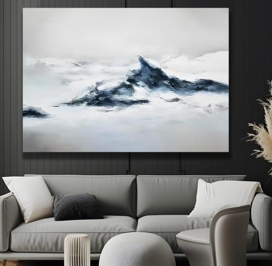 Soyut Desen Kanvas Tablo