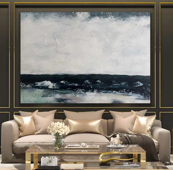 Soyut Desen Kanvas Tablo