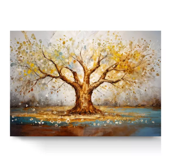 Ağaç Cam Tablo