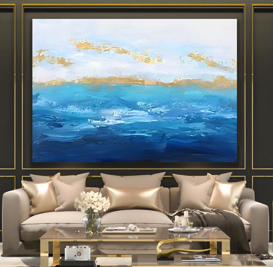 Soyut Desen Kanvas Tablo