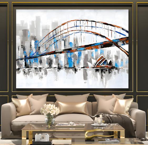 Köprü Kanvas Tablo
