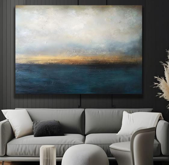 Soyut Desen Kanvas Tablo