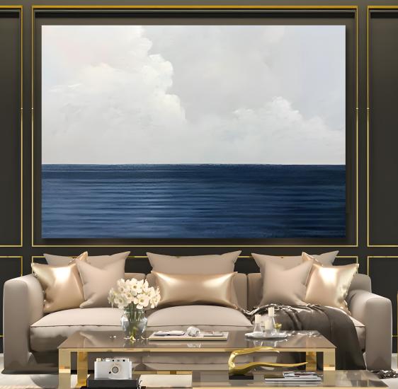 Soyut Desen Kanvas Tablo