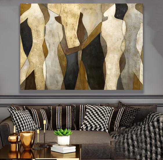 Kadınlar Kanvas Tablo