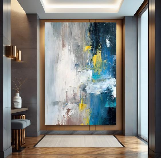 Soyut Kanvas Tablo