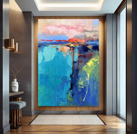 Soyut Kanvas Tablo
