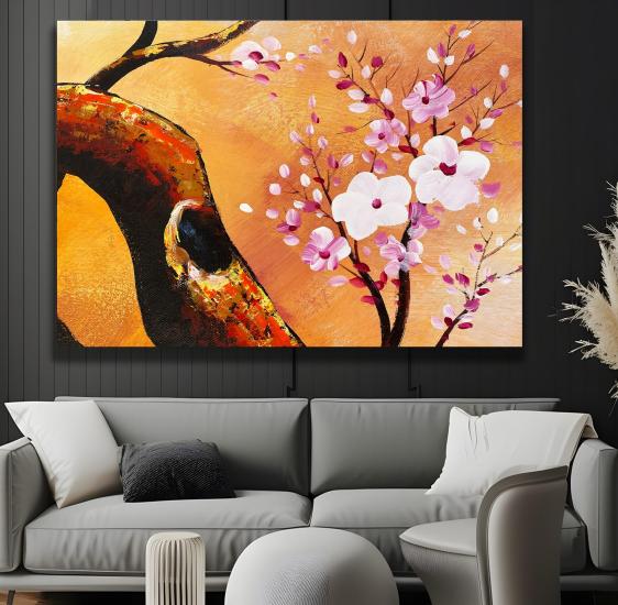 Çiçekler Kanvas Tablo