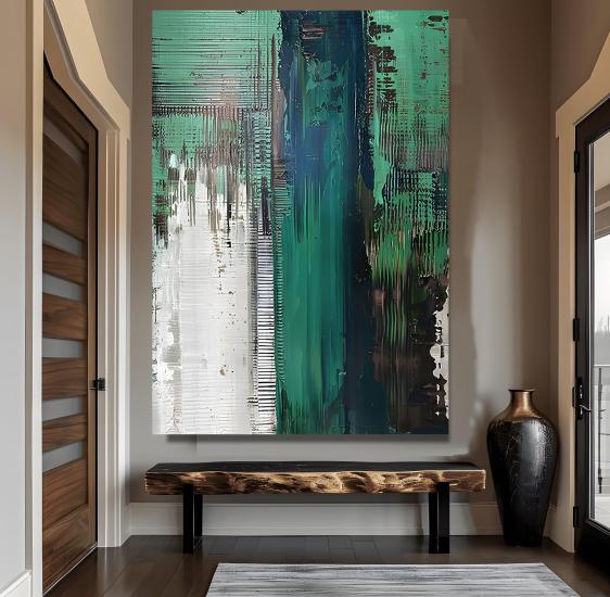 Soyut Kanvas Tablo