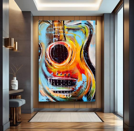 Soyut Kanvas Tablo
