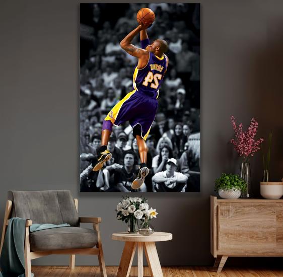 Kobe Bryant Kanvas Tablo