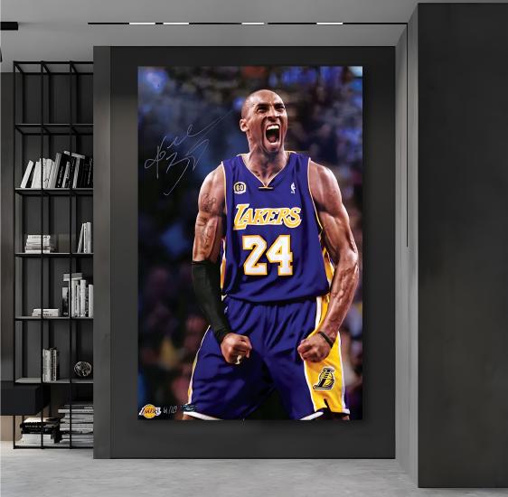 Kobe Bryant Kanvas Tablo