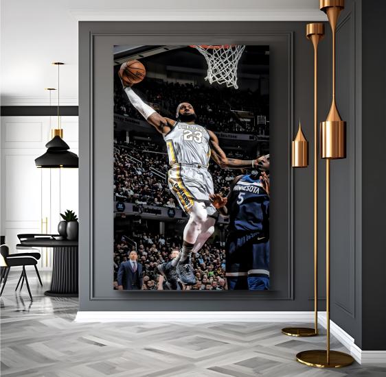 LeBron James Kanvas Tablo
