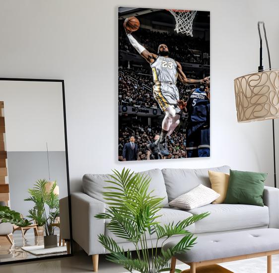LeBron James Kanvas Tablo